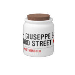 18th Giuseppe B-Day OXFORD STREET  Candy Jars