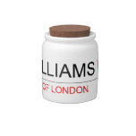 WILLIAMS  Candy Jars