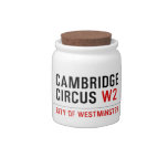 Cambridge Circus  Candy Jars