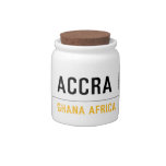 ACCRA  Candy Jars