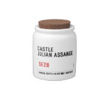 CASTLE  JULIAN ASSANGE    Candy Jars