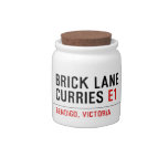 brick lane  curries  Candy Jars