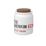 THE  GHERKIN  Candy Jars