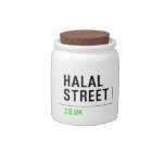 Halal Street  Candy Jars