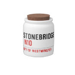 STONEBRIDGE   Candy Jars