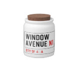 Window Avenue  Candy Jars