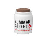 Summah Street  Candy Jars
