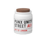 PuNX UNiTY Street  Candy Jars