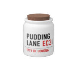 PUDDING LANE  Candy Jars