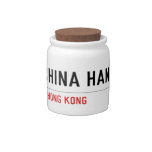 OLD CHINA HAND   Candy Jars
