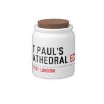 ST PAUL'S CATHEDRAL  Candy Jars