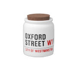 oxford street  Candy Jars