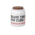 Hubbard Torlot Tudor Close  Candy Jars