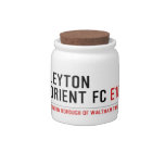 LEYTON ORIENT FC  Candy Jars
