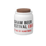 EGHAM BEER FESTIVAL  Candy Jars