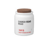 CHURCH ROAD ROAD      Candy Jars