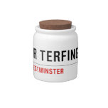 Minor Terfing  Candy Jars