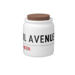 Brazil Avenue  Candy Jars