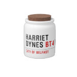 Harriet  Dynes  Candy Jars