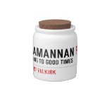 Slamannan  Candy Jars