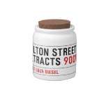 Fulton street Extracts  Candy Jars
