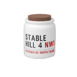stable hill 4  Candy Jars