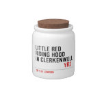 Little Red  Riding Hood  in CLERKENWELL   Candy Jars