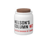 nelson's column  Candy Jars