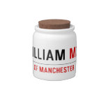 william  Candy Jars