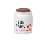 HYDE PARK  Candy Jars