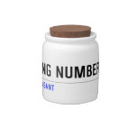 Visiting Number ____  Candy Jars