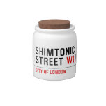 Shimtonic Street  Candy Jars