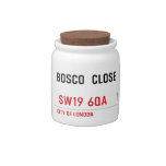 BOSCO  CLOSE    Candy Jars