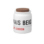 Owais beig  Candy Jars
