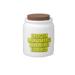 Game
 Letter
 Tiles
 ROCK!  Candy Jars