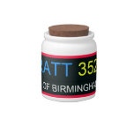 PRATT  Candy Jars