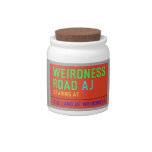 Weirdness Road  Candy Jars