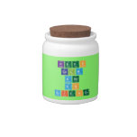 KEEP
 CALM
 AND
 DO
 SCIENCE  Candy Jars