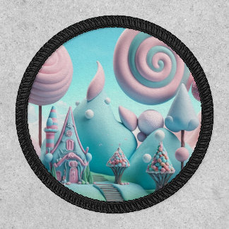 Candy Land Blue House Patch