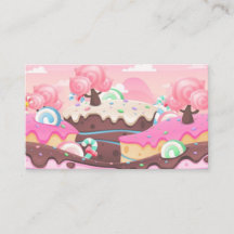 Candy Land Business Cards