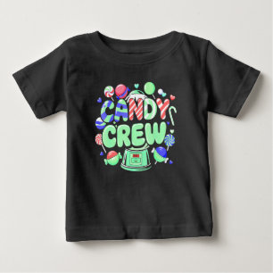 Candy Land Candy Crew Decorations Sweetie Candy Baby T-Shirt