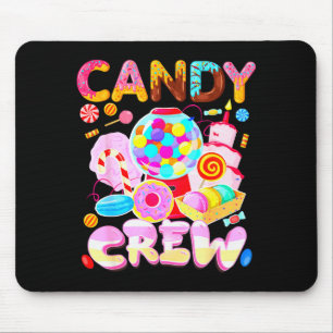 Candy Land Candy Crew Party Halloween Costumes Adu Mouse Pad
