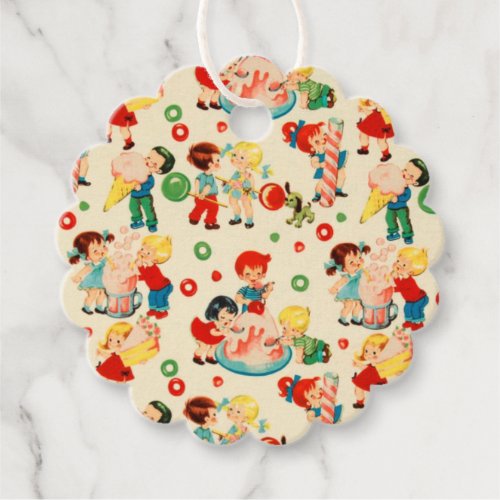 Candy Land Favor Tags