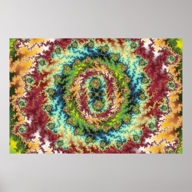 Candy Land - Fractal Poster (Front)