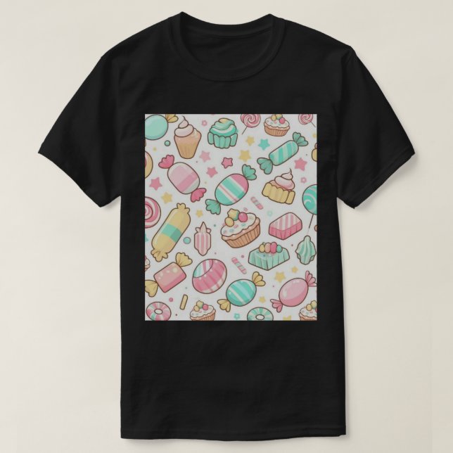 Candy Land Graphic(2) T-Shirt (Design Front)