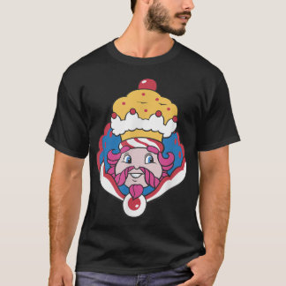 Candy Land Halloween King Kandy Big Face  T-Shirt