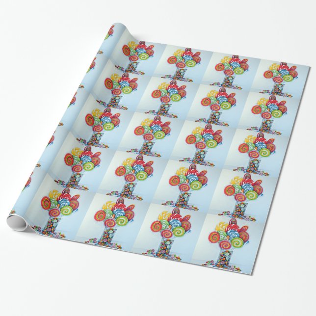 Candy land wrapping paper (Unrolled)