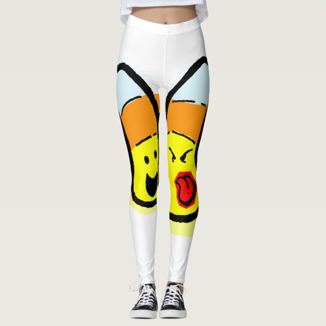 Candy Legs - Candy Corn Leggings (Front)