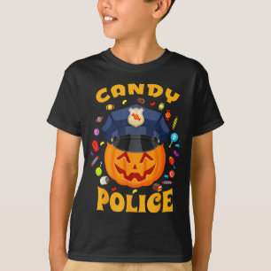 Candy Lice Halloween Party Costume Security Funny T-Shirt