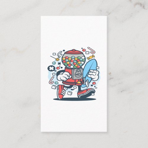Candy Machine Surfer Business Card